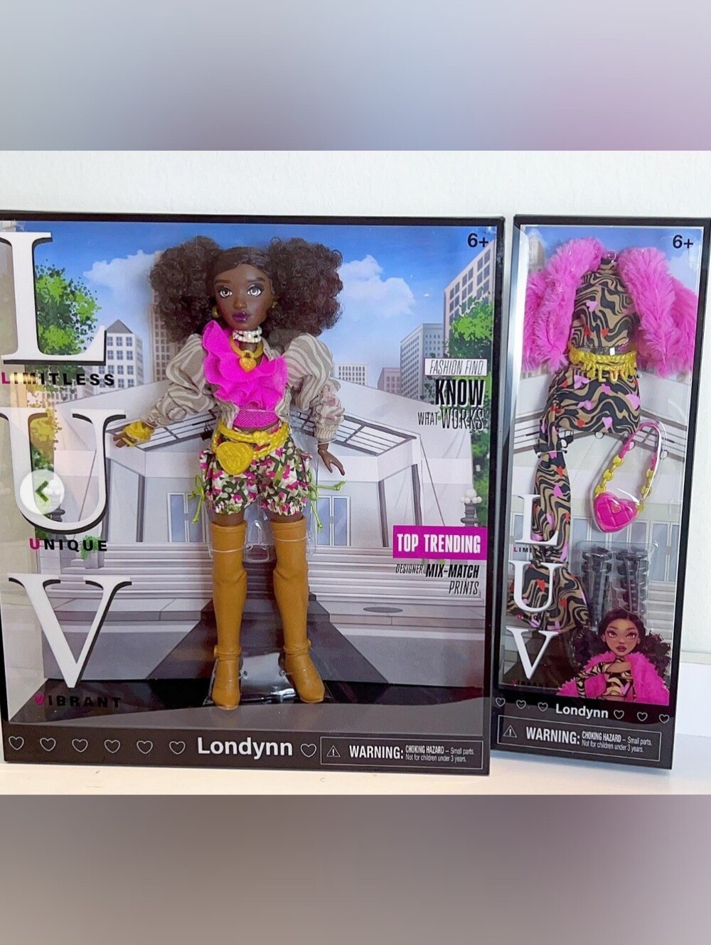LUV Premium Fashion Doll - Londynn With Outfit